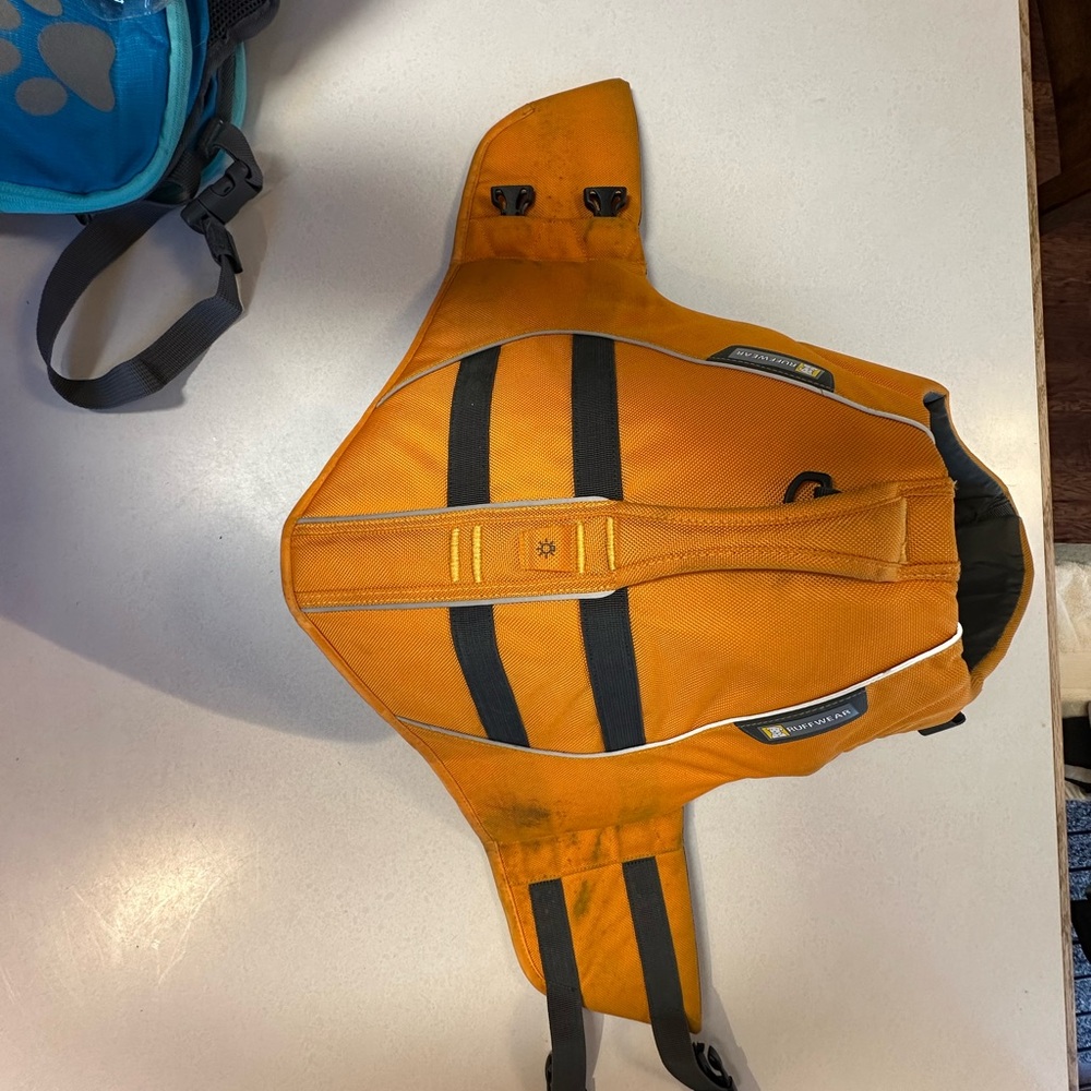 RuffWear Orange Dog Life Jacket - Picture 3 of 4